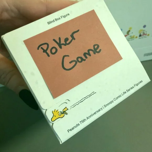 PEANUTS  75th Anniversary Snoopy Comic Life - POKER GAME  Authentic NEW POPMART - Picture 5 of 13